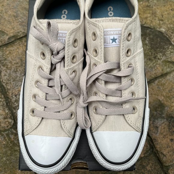 Women's Converse Chuck Taylor All Star Madison Ox Size 8 NIB Papyrus - Picture 1 of 10